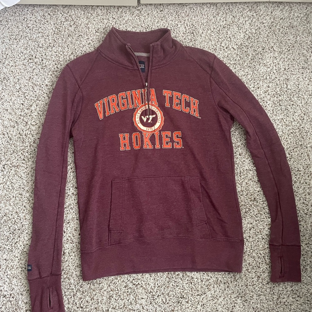 Virginia Tech Quarter zip Jansport